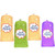 Just Popped Mardi Gras Purple Yellow And Green Colored Party Popcorn