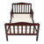 Mojoyce Wooden Baby Toddler Bed Children Bedroom Furniture With Safety Guardrails