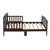 Mojoyce Wooden Baby Toddler Bed Children Bedroom Furniture With Safety Guardrails