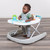 Baby Trend Smart Steps Dine N’ Play 3-in-1 Feeding Walker - Hexagon Dots - Multi-color