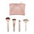 Candie Couture Cosmetic Brush Set With Travel Bag 5pc