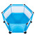 Lelinta 6 Sides Baby Playpen Playinghouse Kids Playpen Fence,indoors Or Outdoors Child Playpen Fence With Playmat, Breathable Mesh For Baby Travel And Go Playpens