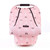 Baby Car Seat Covers - Multifunctional Infant Carseat Canopy For Boys Girls,stretchy Breathable Adjustable Peep Window Universal Fit Pink"baby Arrow"