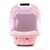 Baby Car Seat Covers - Multifunctional Infant Carseat Canopy For Boys Girls,stretchy Breathable Adjustable Peep Window Universal Fit Pink"baby Arrow"