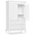 Evolur Aurora Armoire, Frost White