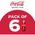 Coca-cola Classic, Bottles (6 Count; 0.5 Liter Each)