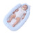 Ehfomius Home Daily Baby Bassinet, Infant Portable Ultra Soft Lounger Bed Mattress With Removable Pillow