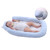 Ehfomius Home Daily Baby Bassinet, Infant Portable Ultra Soft Lounger Bed Mattress With Removable Pillow
