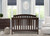 Delta Children Waverly 6-in-1 Convertible Crib, Greenguard Gold Certified, Walnut Espresso