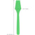 Pana 200 Pieces Cosmetic Disposable Plastic 2.5” Spatulas For Skin Care Facial Mask Spatula (green – 200 Pieces In A Box)