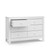 Graco Noah 6 Drawer Modern Double Dresser, White