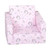 Delsit Toddler And Kids Flip Open Single Sofa, Unicorn And Rainbows Pink