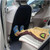 Sunsiom 1 X Car Seat Back Protector Cover Pad Child Kick Anti Dirty Mud Mat Black