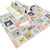 Vocheer Foldable Foam Playmat, Large Double-side Activity Play Mat For Baby Crawling, 79" X 59"