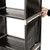 Multifunctional Assembled 3 Tiers 9 Compartments Storage Shelf Black Bedroom Storage Shelves