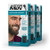 3 Pack - Just For Men Color Gel Mustache & Beard M-45, Dark Brown 1 Each