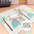 Aipinqi Play Mat For Baby Unisex, 79 X 59 X 0.4 Inch Non Toxic Waterproof Floor Activity Tummy Time Mat For Infants, Fawn
