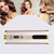 Teamsky Unbound Cordless Auto Curler Curling Iron,hair Curler With Lcd Display Adjustable Temperature, Rechargeable Auto Curler For Curls Or Waves（champagne Gold)