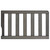 Dream On Me Universal Convertible Crib Toddler Guard Rail, Brush Weathered Grey