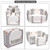 Samyohome 16 Panels Foldable Baby Playpen Play Yards Activity Center Gray