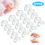 Eeekit 20pcs Baby Safety Table Edge Guards, Silicon Clear Corner Guards Protector Cushion L-shaped, Baby Proofing Furniture Edge Bumpers