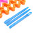 12/24pcs Magic Long Hair Wave Curlers Rollers Hairdressing Tool