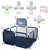 Baby Playpen Fence Folding Safety Barrier Children Playpen Game Tent 128cm Usa