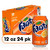 Fanta Orange Soda Fruit Flavored Soft Drink, 12 Fl Oz, 24 Pack