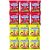 Sunkist Fruit Snacks, Mixed Fruits And Berries Blast Peanut & Fat-free No High Fructose Corn Syrup Gummy Candy For Kids School Lunches Halloween Or Treats And Goody Bag Filler 6 Pouches/ Box -2 Packs