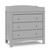 Graco Noah 3 Drawer Diaper Changing Table Dresser By Graco, Pebble Gray
