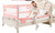 3 Set Of Queen Size Bed Safety Bed Guardrail Bed Fence For Children, Toddlers, Infants-pink Color