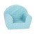 Delsit Lightweight Playful Toddler Mint Cube Reading Armchair, Machine Wash