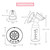 Onemayship Electric Double Breast Pumps, Portable Dual Breastfeeding Milk Pumps Pain-free Strong Suction Power Comfort