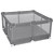 Baby Playpen, Playards For Babies, 47 X 47 X 26.5in Toddlers Sturdy Safety Big Kids Activity Center With Gate Anti-slip Suckers Tear-resistant Mesh