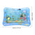 Hemoton Baby Tummy Time Water Play Mat Infant Inflatable Water Play Mat Baby Play Mat