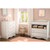 South Shore Angel 4-drawer Chest And 2-drawer Changing Table Set In Pure White