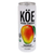 Koe Organic Mango Kombucha Naturally Flavored Sparkling Beverage, 12 Fl Oz [pack Of 12]