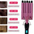 Professional 5 Barrel Curling Iron Wand, With Lcd Temperature Display, 1 Inch Ceramic Tourmaline, Dual Voltage Crimp, Heat Up Quickly