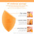Real Techniques Miracle Complexion Sponge Makeup Blender + Travel Case