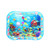 Abanopi Inflatable Baby Water Mat Infant Tummy Time Playmat With Squeaky Button Toddler Fun Activity Center Kids Toys For
