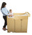 Childcraft Changing Table With Steps On Left, 42 X 27-1/8 X 37-1/2 Inches