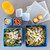 Stackable All Silicone Cube Food Container Set