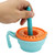 Cooking 9pcs/set Baby Food  Grinder Manual Food Grinding Bowl Baby Puree Making Tool (blue)