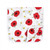 Hudson Baby Infant Girl Muslin Burp Cloth 7pk, Poppy Daisy, One Size