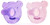 Philips Avent Soothie Pacifier, 0-3 Months, (colors May Vary), Bear Shape, 2 Pack, Scf194/00