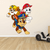 Paw Patrol Marshall Rubble Chase Vinyl Decal Mural Baby Kids Room Bedroom Removable Peel And Stick 30x15 Inch