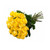 Yellow Roses 40 Cm - Fresh Cut Flowers - 125 Stems - By Bloomingmore