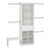 Little Seeds Grow With Me Closet, White