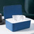 Multifunctional Dustproof Tissue Storage Box Case Wet Wipes Dispenser Holder Tissue Storage Box Case Multifunctional Dustproof Wet Wipes Dispenser Holder With Lid Face Cover  White