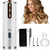 Sereed Cordless Curling Wand, Auto Curling Iron With Lcd Display And 6 Adjustable Temperature-white